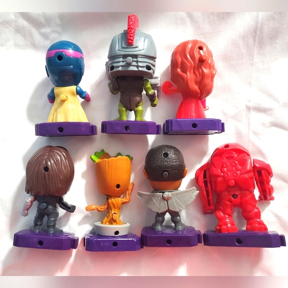: Complete 9 Marvel Studios Heroes 2020 Figures McDonald's Happy Meal Kids Toys - Picture 3 of 10